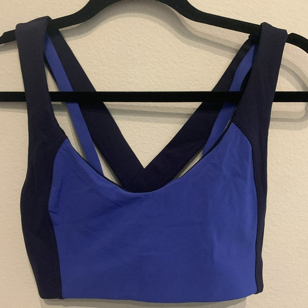 Lululemon Sweat Times Bra (Moroccan Blue/Midnight Navy)